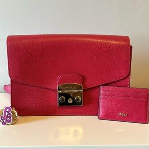 Furla✨Metropolis Bag and Card Holders Match